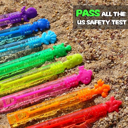 Cawiew Under The Sea Party Favor, 32 Pack Mini Bubble Wand for Kids Toddler with Gift Box, Mermaid Birthday Party Supplies, Ocean Goody Bag Filler, Summer Pool Beach Party Decoration Toy, Classroom Prizes - Image 2