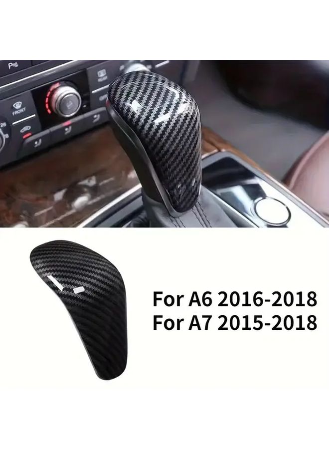 غطي مقبض ناقل الحركة من ألياف الكربون النوع B لموديلات أودي 2020-2024 - Image 3