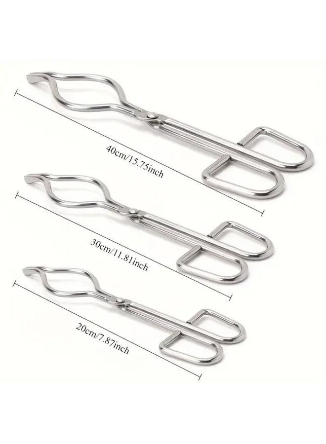 15.75 Inch Heavy Duty Stainless Steel Crucible Clamp With Heat Resistant Handle - Image 3