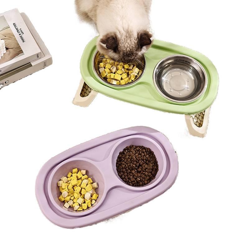 Foldable Pet Bowl for dogs cats travel walks and outdoor feeding with Set of 2 and Collapsible Design in Green Daily Use Everyday Use Home Use Portable Use Routine Use - Image 5