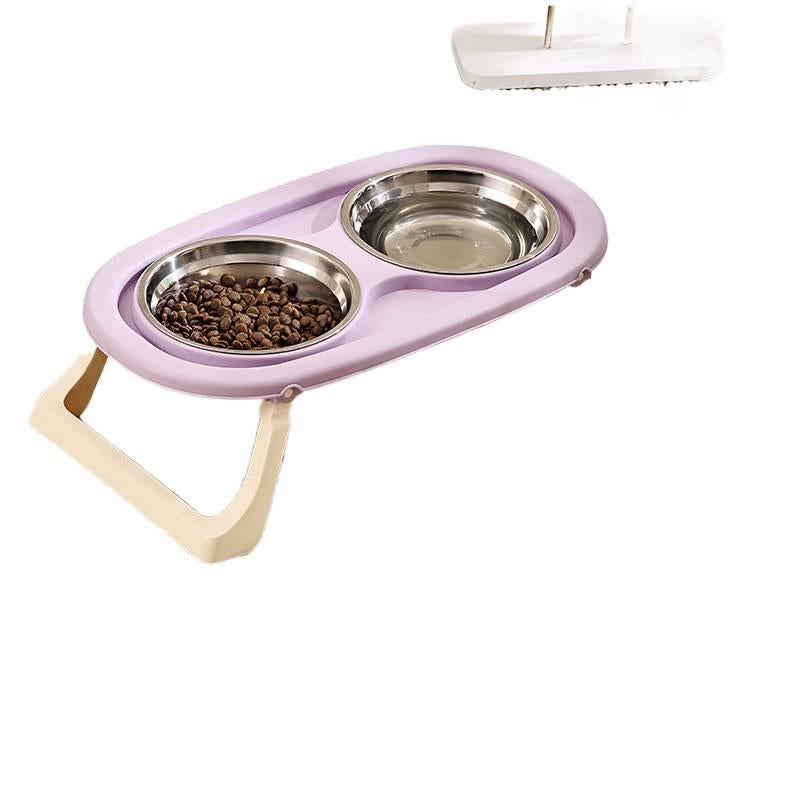Foldable Pet Bowl for dogs cats travel walks and outdoor feeding with Set of 2 and Collapsible Design in Green Daily Use Everyday Use Home Use Portable Use Routine Use - Image 4