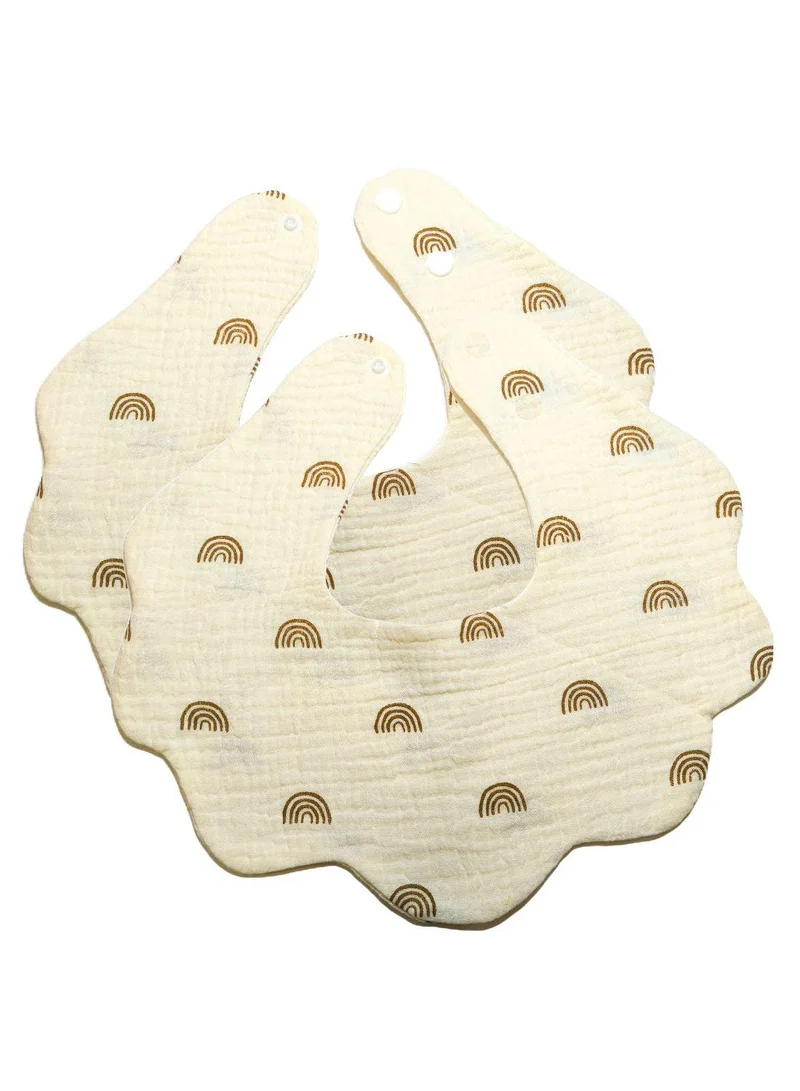 بيبي كلو Mesh Cloth Baby Feeding Bibs 2 Pack