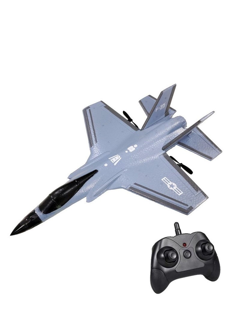AROAQ RC Remote Radio Control Drones Airplanes Gray four Battery Toy Kids Gift  - Image 5