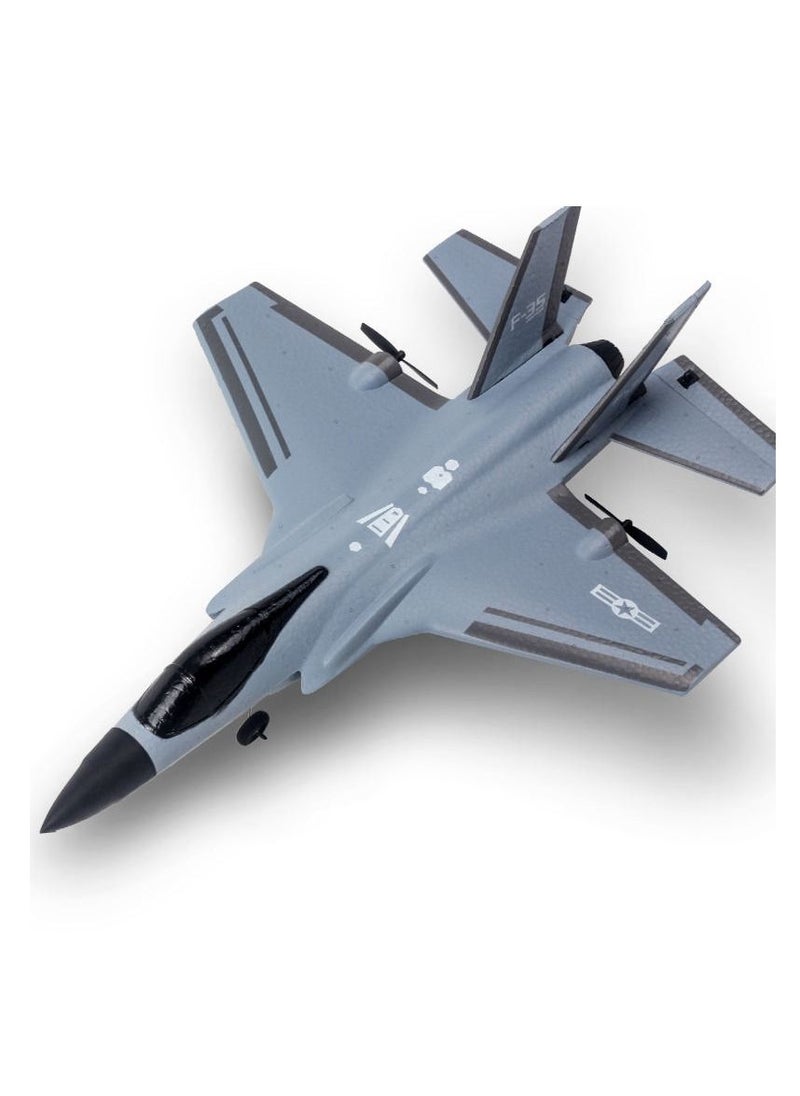 AROAQ RC Remote Radio Control Drones Airplanes Gray four Battery Toy Kids Gift  - Image 2