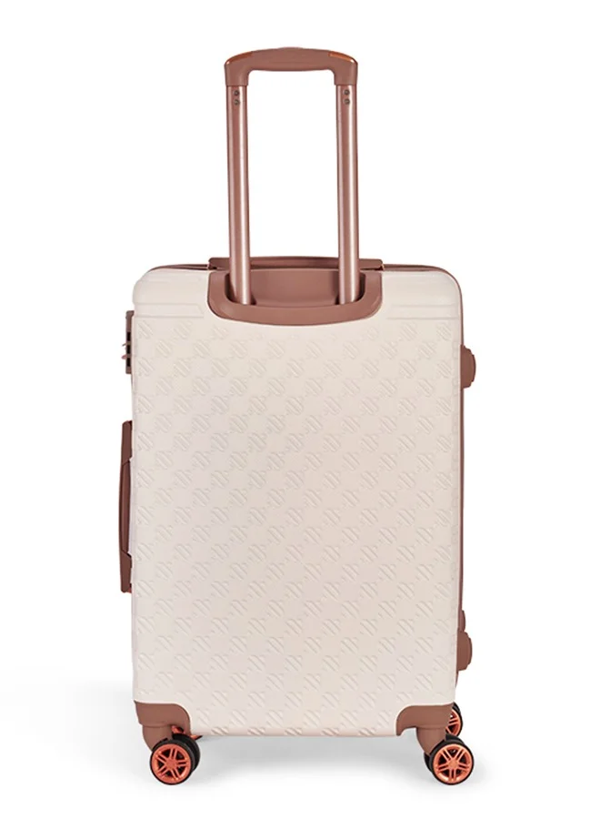 LIMRA A travel bag set consisting of 6 luggage bags Beige/Gold color, size 32"/28"/24"/20"/15"/12 inches