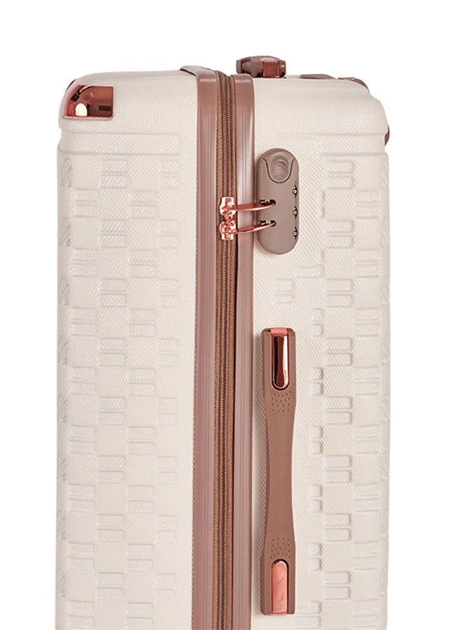 LIMRA A travel bag set consisting of 6 luggage bags Beige/Gold color, size 32"/28"/24"/20"/15"/12 inches