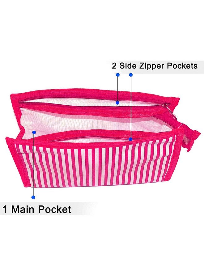 PRISMAXIC 3 - Set Travel Makeup Pouch Toiletry Cosmetic bag travelling pouch makeup kit (Multi-colored) - Image 3