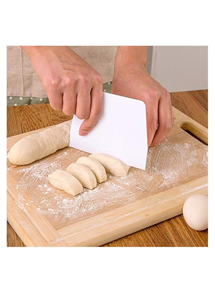 erorex Bread Proofing Basket Set - Handmade 9 Inch Round & 10 Inch Oval for Dough Rising Fermentation Baking with Dough Scraper Linen Liner Cloth Bread Lame  - Image 3