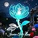 JAKI Jasmine Table Lamp Building Set with Light Princess Flower Desk Lamp Toy SetFlowers Jasmine Home Decor Birthday Gifts for Adults Women Boys Girls 812 - Image 4