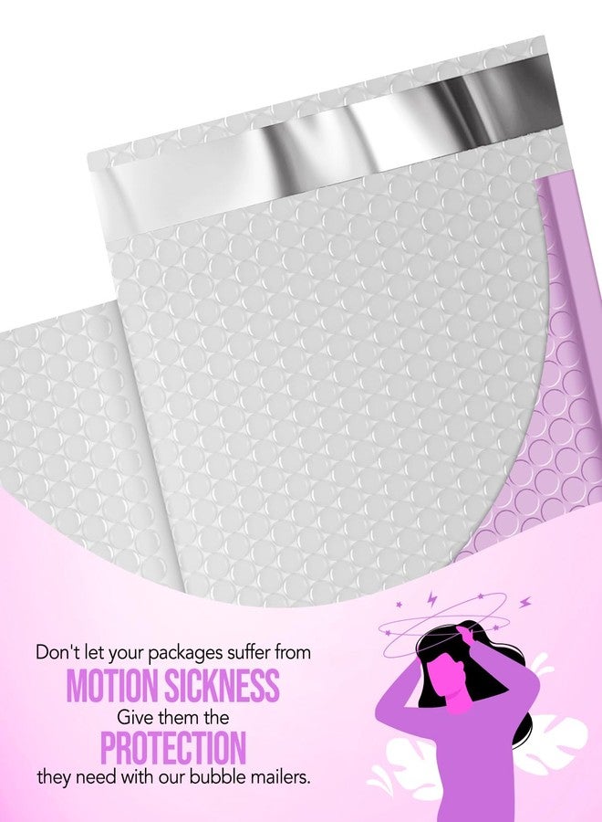 GSSUSA Bubble Mailers 6x10 Inches 100 Pack Size 6x9” Bubble Mailer Envelopes Small Packaging Mailing Envelope Bags Shipping Bag Bulk Pack Self Seal Package Mail Packing Business Supplies, Lavender - Image 3