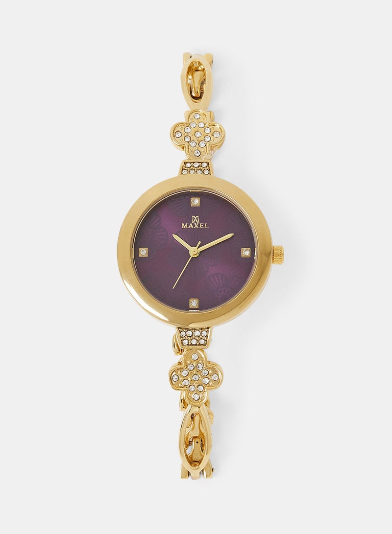 Maxel Women's Fashion Waterproof Luxury Analog Wrist Watch MX517 - 28mm - Image 1