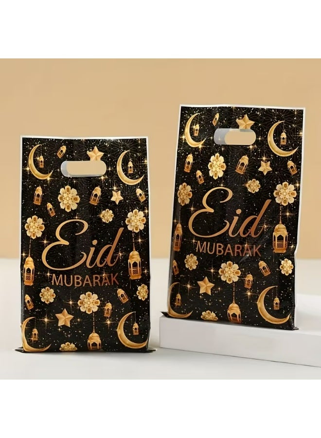 Kandid حقائب هدايا يدوية 10 قطع لشهر رمضان والعيد [أسود] - Image 5