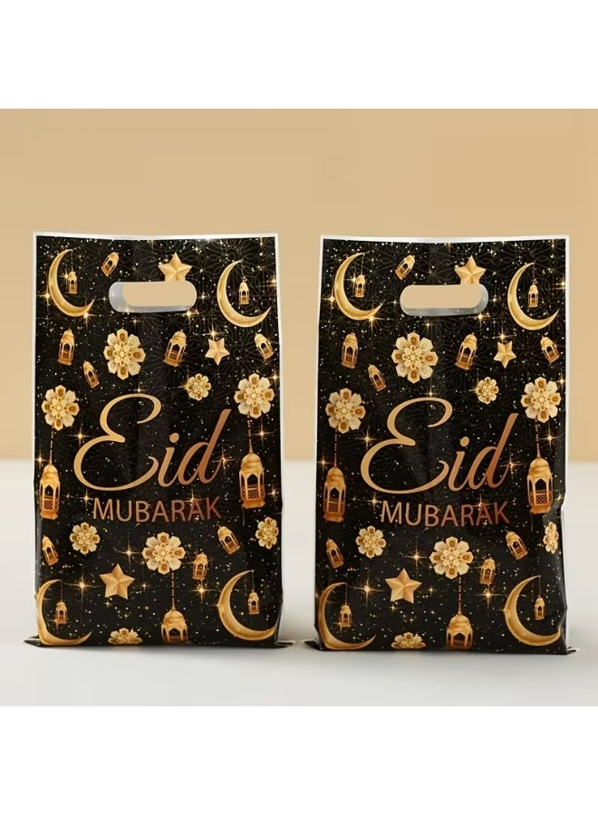 Kandid حقائب هدايا يدوية 10 قطع لشهر رمضان والعيد [أسود] - Image 4