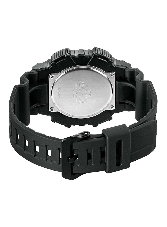 CASIO Men Analog & Digital Watch AQ-S810W-1BVEF - 47 mm - Black - Image 2