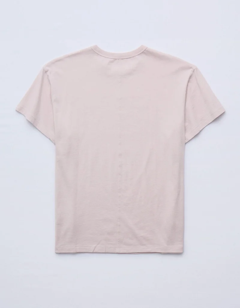 American Eagle  AE Boyfriend Logo Graphic T-Shirt for Women | Best Price UAE