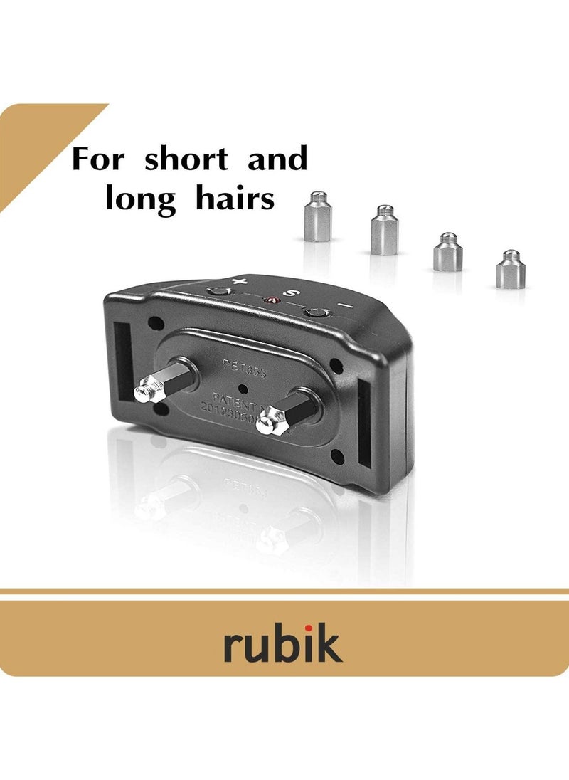 Rubik - Anti Bark Collar, Upgraded Electronic Dog No Bark Anti Bark Shock Control Pet Training Collar with 7 Levels Button Adjustable Sensitivity Control, for Small, Medium, Large Dogs - Image 1