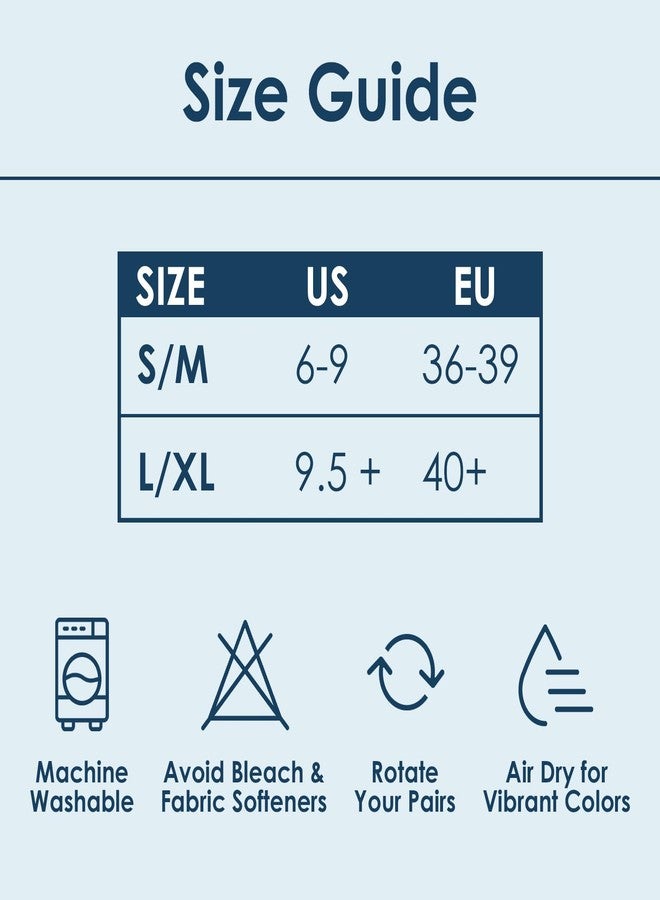 Tucketts Crew Toeless Yoga Socks with Grips for Women, Pilates Grip Socks, Ideal for Barre, Pedicure, S/M, 1 Pair, Ellas Dip Dye - Image 5