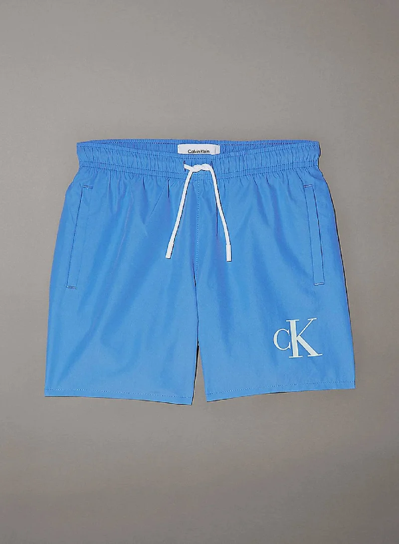 Boys Swim Shorts - CK Monogram