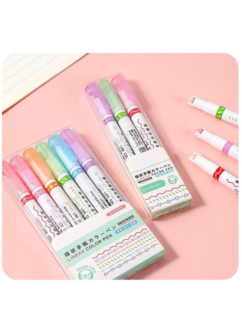Generic 6 pieces colorful flower pen Student supplies Children's brush - Image 5