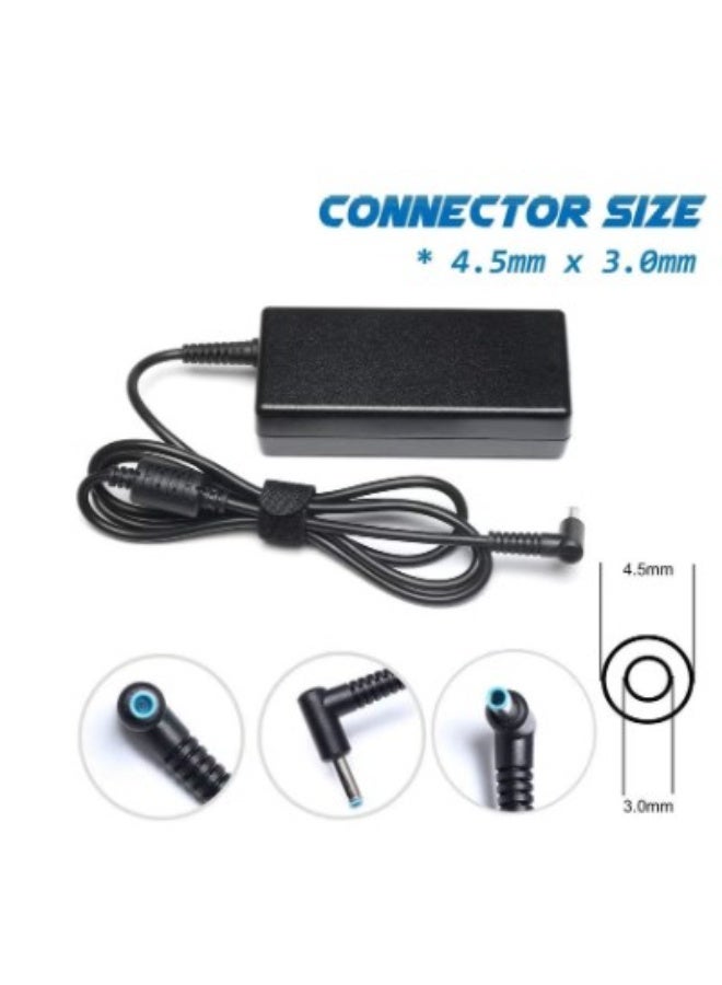 Terabyte 65W 45W 19.5V 3.33A AC Adapter Replacement for EliteBook Charge 250 G6 G7 G8 G9 G5 G4 840 850 845 G9 G8 G7 G6 G5 G4 G3 ProBook 450 430 440 446 G10 G9 G8 G7 G6 G5 G4 (Blue Tip 4.5x3.0mm) - Image 3