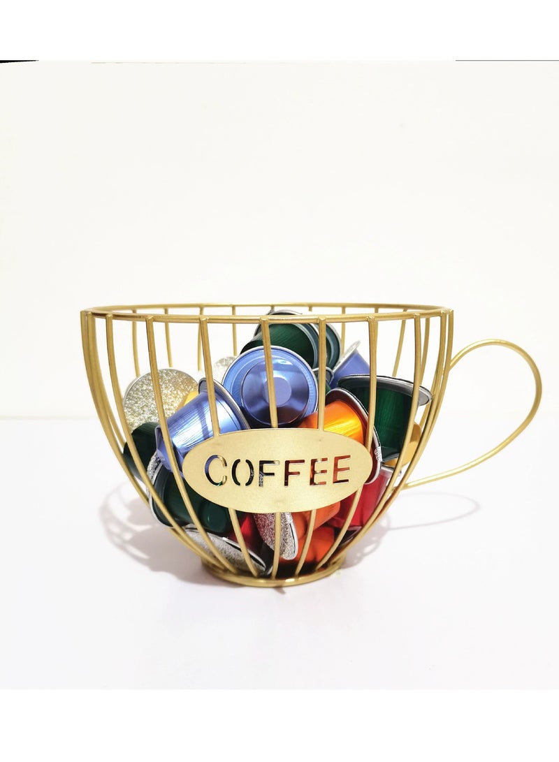 Coffee Cup Shape Cofffee Capsule Storage Holder Coffee Pod Organizer  - Image 2