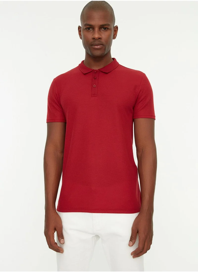 trendyol Textured Polo