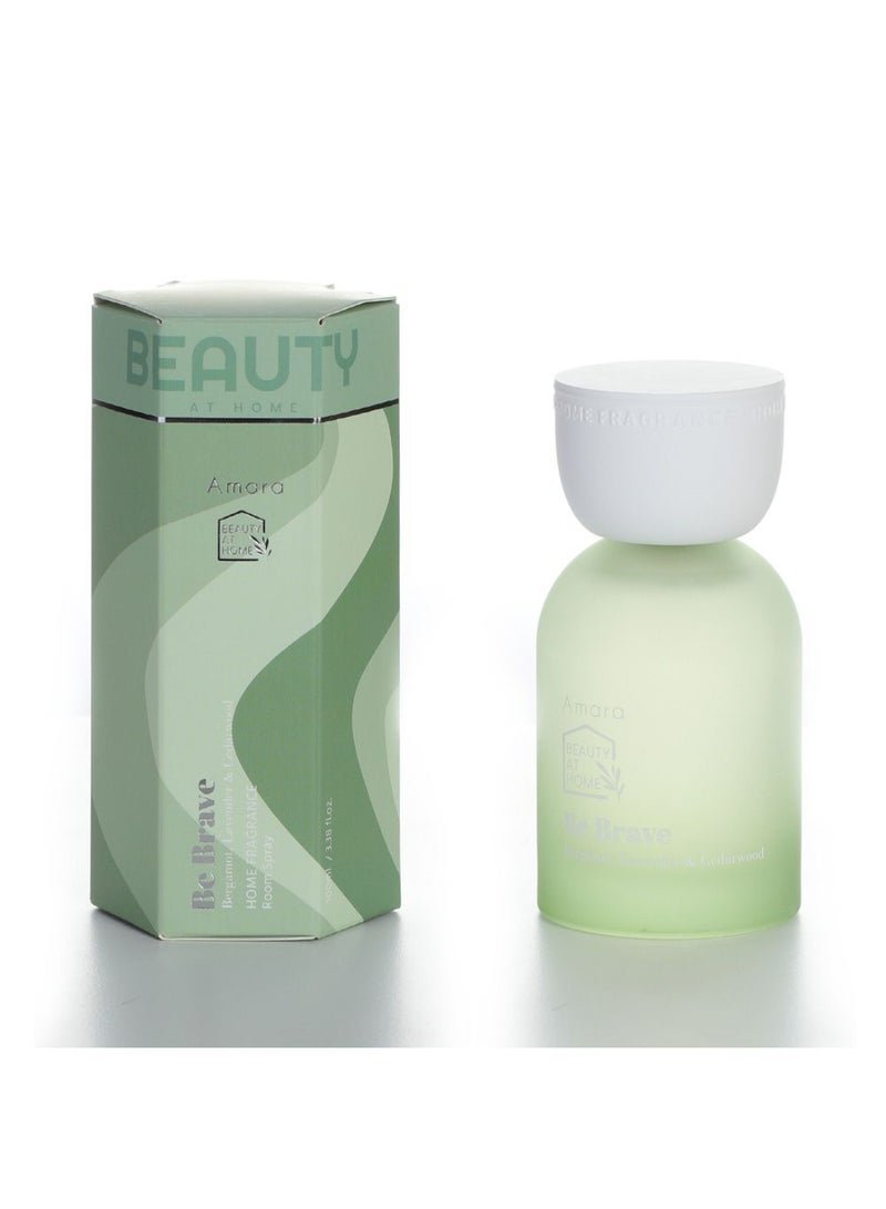 DANUBE HOME Amara Humble Be Brave Room Spray – Long-Lasting Luxury Home Fragrance, Premium Air Freshener for Bedroom, Living Room, Office & Car, Eliminates Odors with Refreshing Aroma 100ml  D53XH10Mm - Image 1