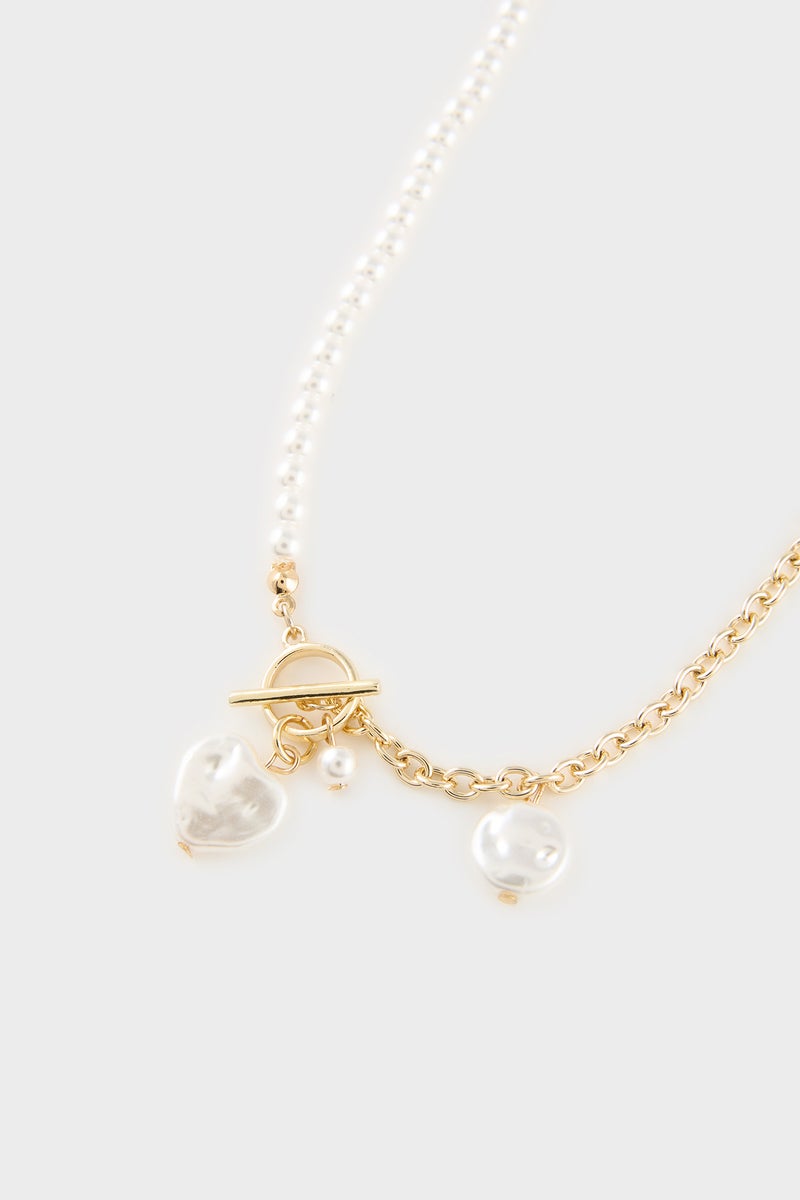 DeFacto Gold Woman Woman 2 Piece Necklace Set Casual - Image 4