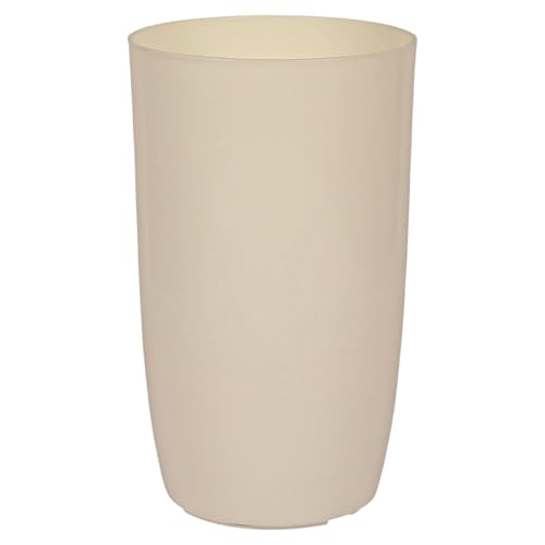 Leafy Tales Modern Round Tower Planter for Home Décor 14 INCH, Highly Durable,Lightweight Indoor Outdoor Planter, Flower Pot Gamla, Pot for Balcony Garden, Vegetables, Flowers & Greenery - Image 1
