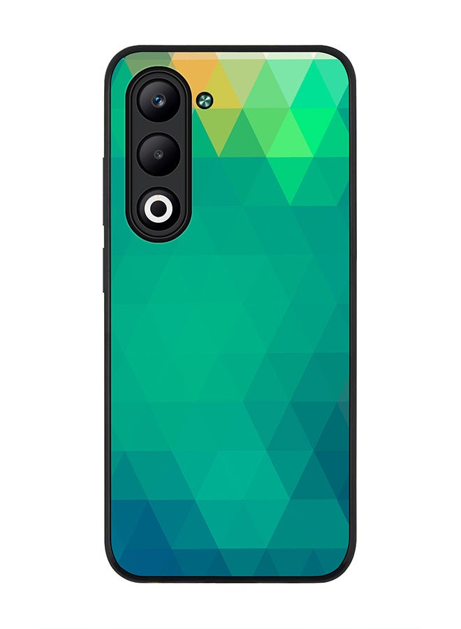 Stylizedd For Oppo A5 5G / A5 4G Case,Slim fit Camera Protection, Shockproof Thin Phone cover  - Emerald Prism