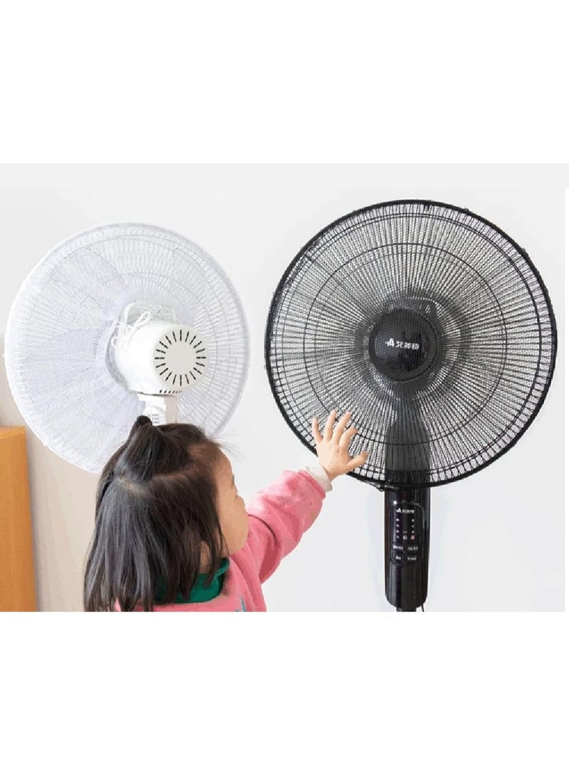 ChicAbode مروحة غطاء, غطاء غبار مروحة قابلة للغسيل, آمنة ودائمة, سهلة التركيب, منع الأطفال من الحصول على أصابعهم عالقة في المروحة, مروحة جدار, مروحة طاولة, مروحة طاولة, مروحة طاولة - Image 3