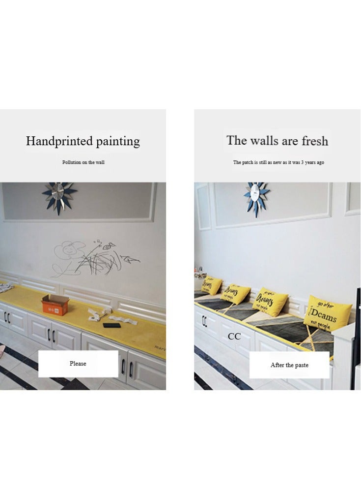 Anna 45cm x 10m Self-Adhesive Waterproof PVC Decorative Wall Sticker - Image 4