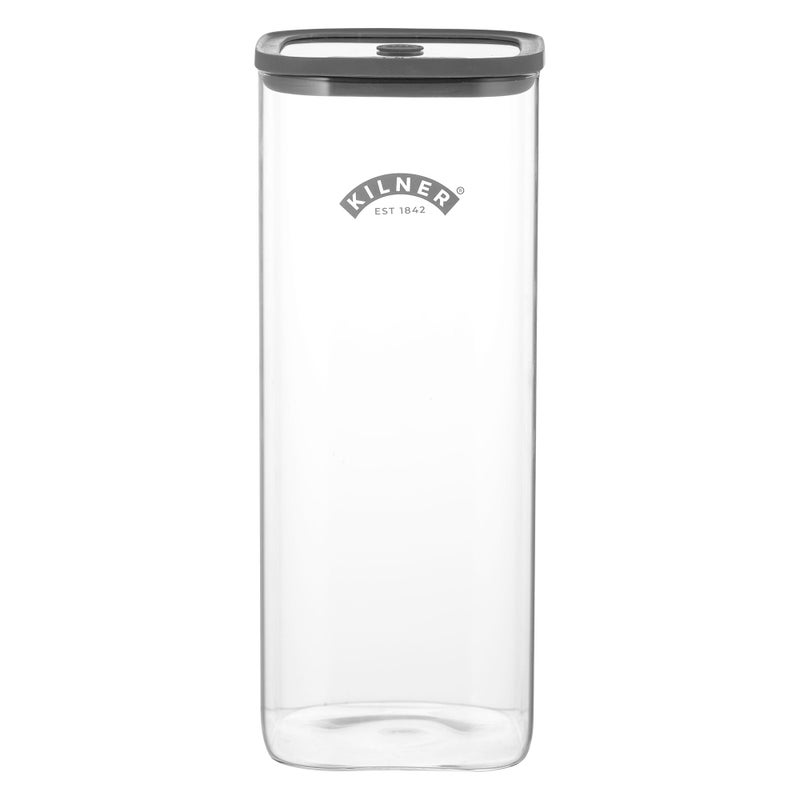 Kilner Fresh Storage Jar 35 Litre Airtight Glass Container Durable Vacuum Seal Lid BPAFree Jar for Food Storage Pasta Dry Goods Pantry Organisation - Image 2