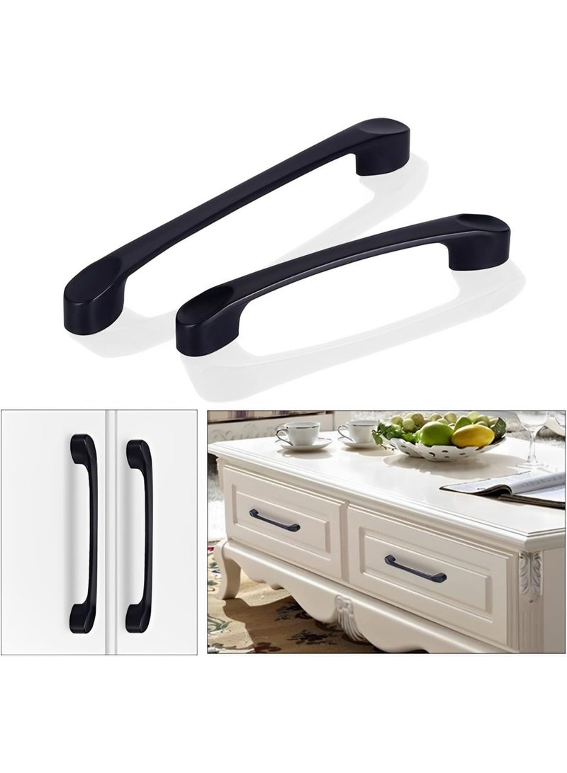 FIRST PRO 10 Piece Cabinet Handles Set 128 mm Center to Center, 164 mm Full Length, Kitchen, Wardrobe and Drawer Handles, Durable Modern Hardware, Easy Install - Image 2