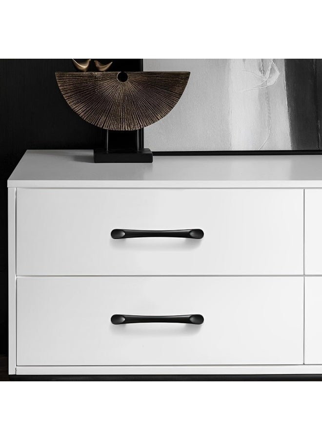 FIRST PRO 10 Piece Cabinet Handles Set 128 mm Center to Center, 164 mm Full Length, Kitchen, Wardrobe and Drawer Handles, Durable Modern Hardware, Easy Install - Image 5