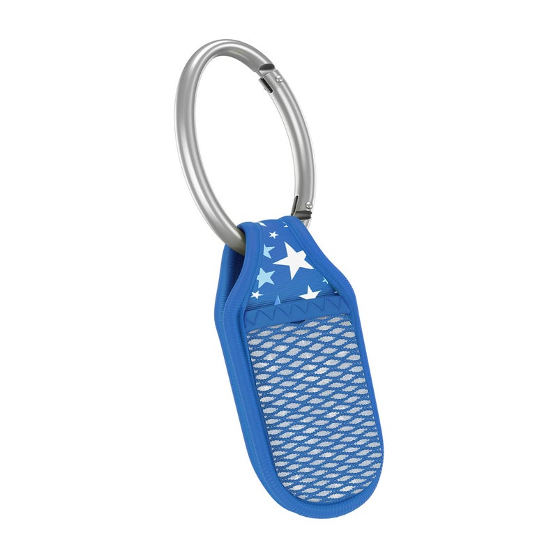 Para'Kito - طارد البعوض قابل لإعادة التعبئة مع مشبك + 2 حبيبات (نجوم زرقاء) - Image 1