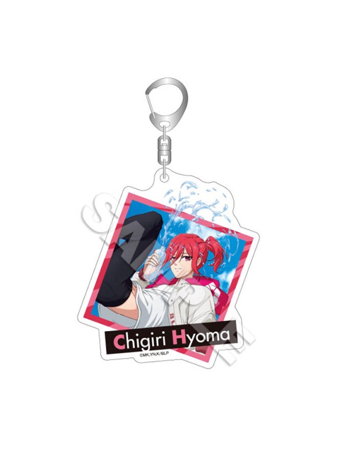 Y Line Blue Prison Water Play Acrylic Keychain Senju Leopon Limited Edition 15+