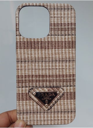 Prada IPhone 12 Pro Max Case With Stylish Prada Design Brown Colour - pzsku/Z4F4EDF5EDF401994F03CZ/45/_/1682775283/a7cec8ef-77e1-4d4e-9d32-b0ba9cc74a66