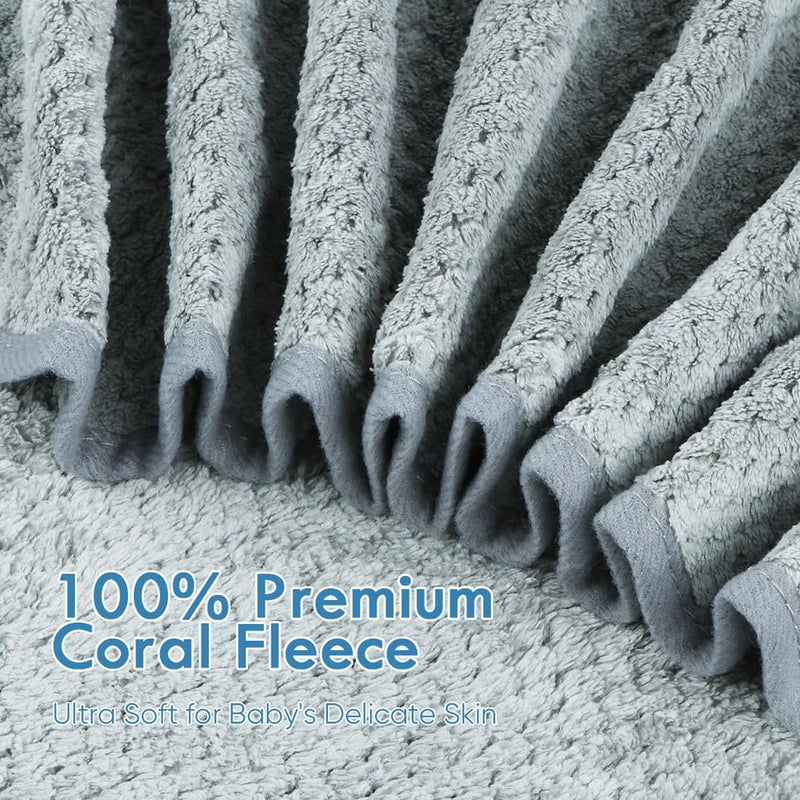 Orighty Baby Hooded Towel Set with Washcloths - Image 2