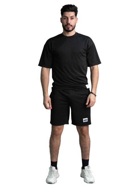 Men T-Shirt And Shorts Set Suitable For Indoor And Outdoor