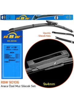 RBW 90106 Renault Symbol 3 2015- Front Wiper Set  - Image 2