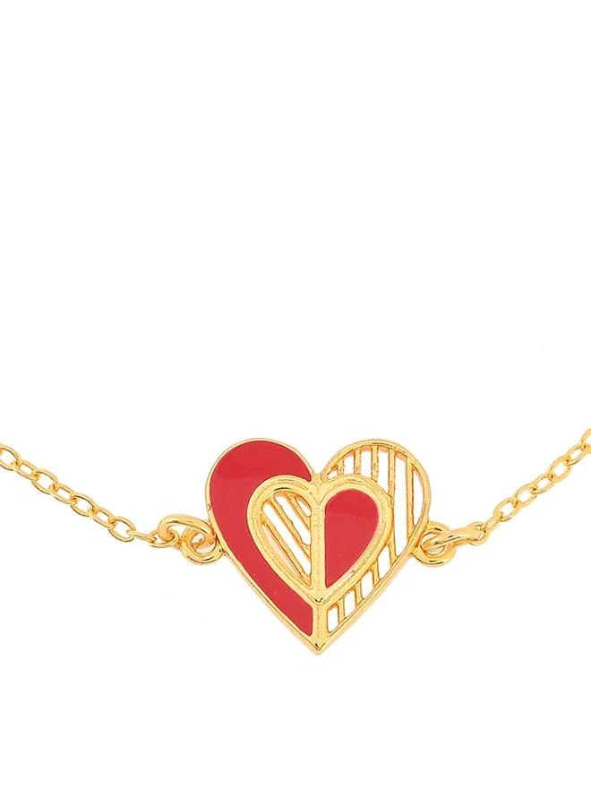 فويلا Valentine's Day Collection Edgy Heart Bracelet