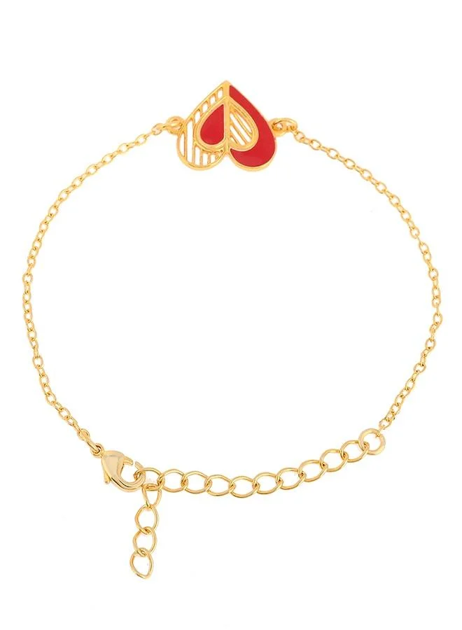 فويلا Valentine's Day Collection Edgy Heart Bracelet