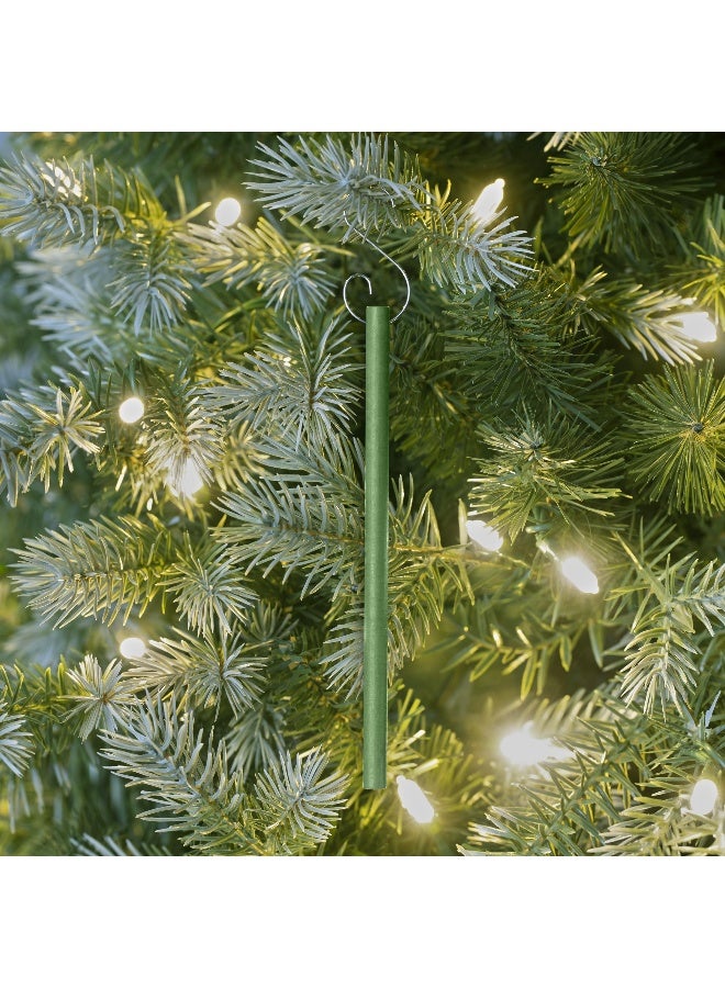 Scentsicles White Winter Fir Scented Christmas Ornaments with Hooks - 1 Bottle (6 Sticks Total) - Image 5