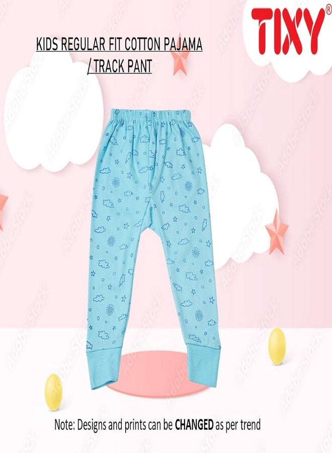 TIXY Baby Boys And Girls Soft Cotton Regular Fit Pajamas/Pants With All Over Prints For Boys And Girls (Multicolor, Pack Of 6, 6 Months-12 Months) - Image 2