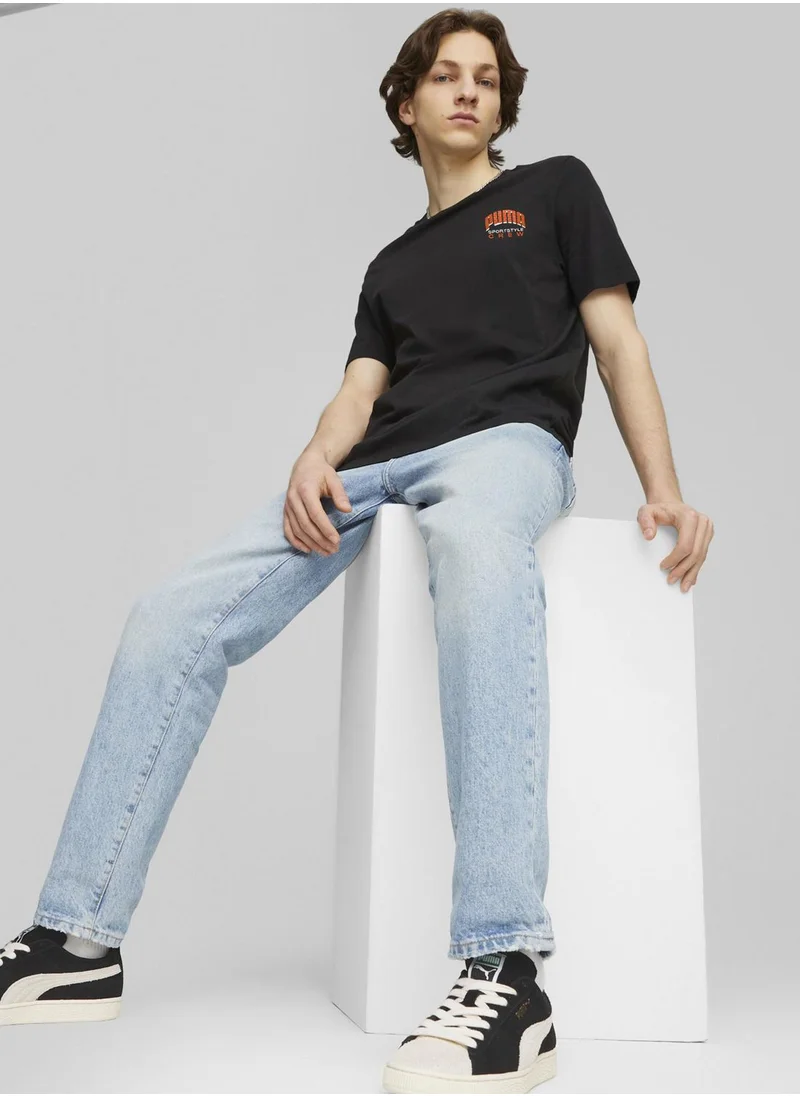 PUMA Sportsyle Crew Graphics T-Shirt