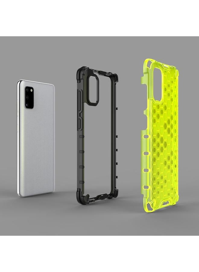 اس-توب جراب لهاتف Galaxy A41 مصنوع من مادة PC + TPU المقاومة للصدمات - Image 5