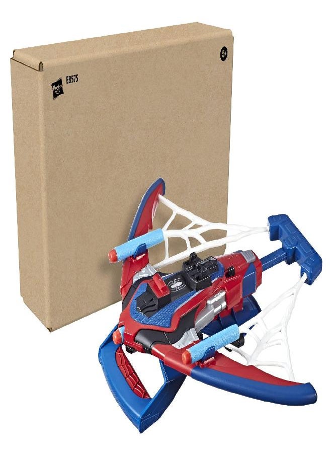 Spider-Man Marvel Spider-Man Web Shots Spiderbolt NERF Powered Blaster Toy, Fires Darts, Includes 3 Darts and Instructions, for Kids Ages 5 and Up (Amazon Exclusive)  - Image 2