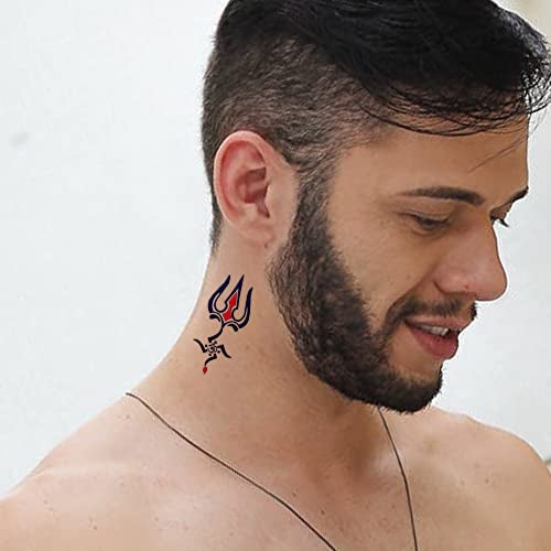 Comet Busters Spiritual Black Body Tattoo Temporary Sticker (BT316) - Image 3