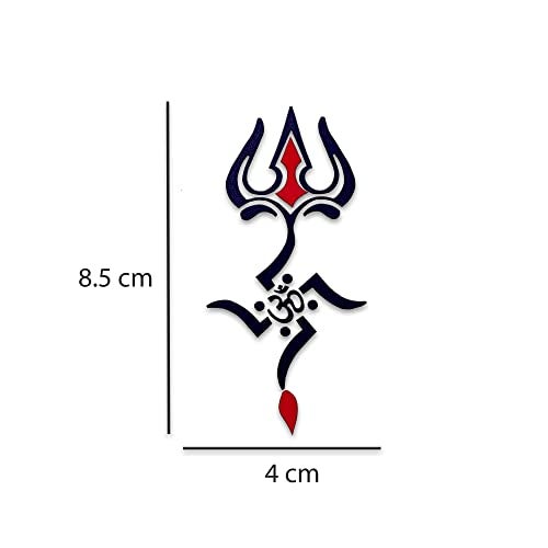 Comet Busters Spiritual Black Body Tattoo Temporary Sticker (BT316) - Image 2